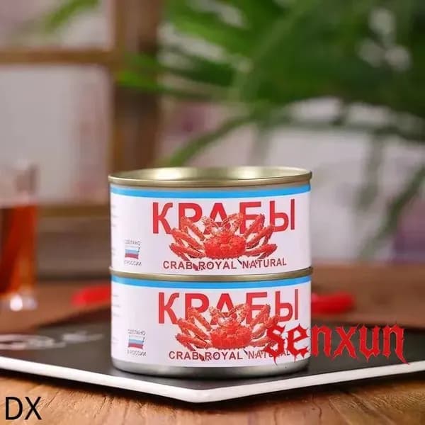 Китайский ресторан "Консервированное мясо краба&130г*2 банки