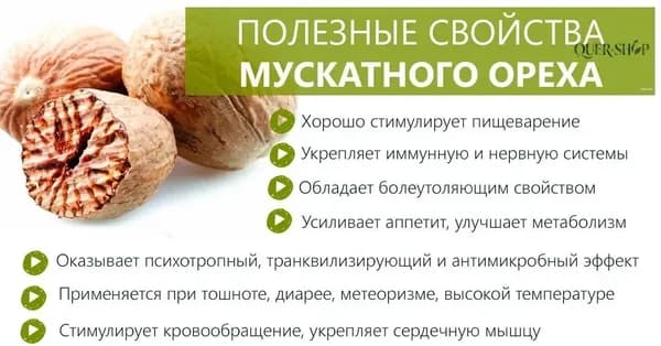 Мускатный орех целый "Перцов", 1 пачка / 15 грамм