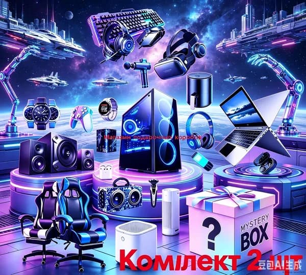 Премиум-коробка с сюрпризом Необычный подарок. 2шт