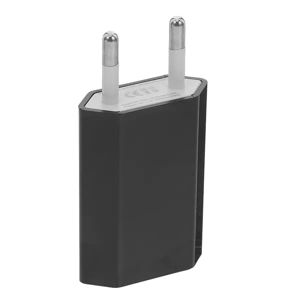 Универсальное Зарядное Устройство С USB Портами 1A Интеллектуальная Защита От Перезарядки Евровилка 7.00X3.80X1.50Cm