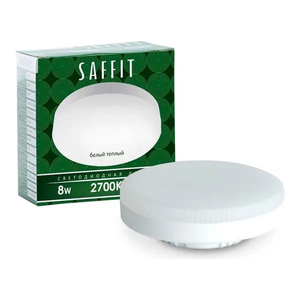 Светодиодная лампа SAFFIT SBGX5308 GX53 8W 2700K 55185