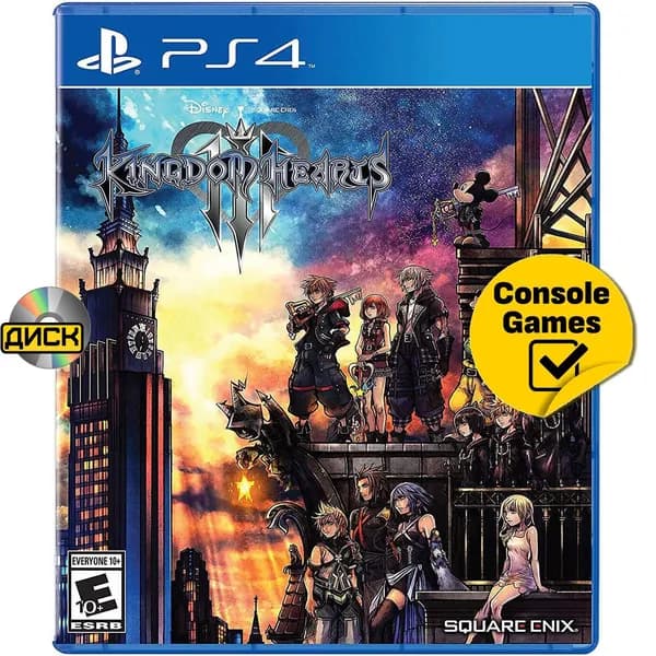 Игра PS4 Kingdom Hearts 3 (PlayStation 4, Английская версия)