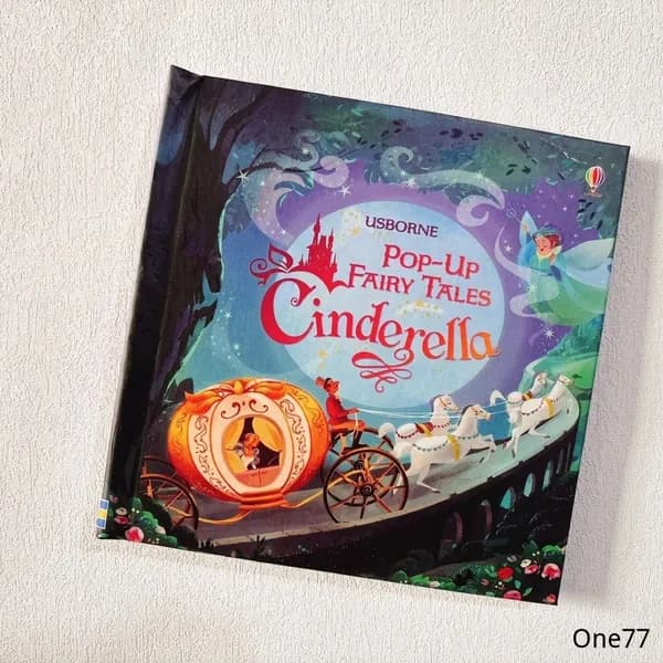 Pop-Up Cinderella (Pop Up Fairy Tales) Susanna Davidson Детская иллюстрированная книга на английском языке