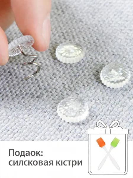 Держатели Для Простыней, Прозрачные, Из Нержавеющей Стали, Анти-Скользящие, Для Домашнего Использования, 20 Штук