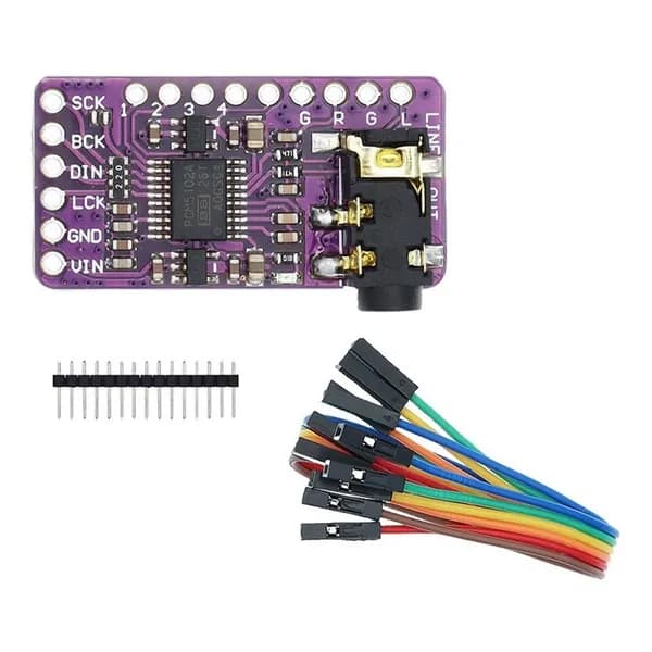 Декодер I2S PCM5102A - модуль проигрывателя PCM5102