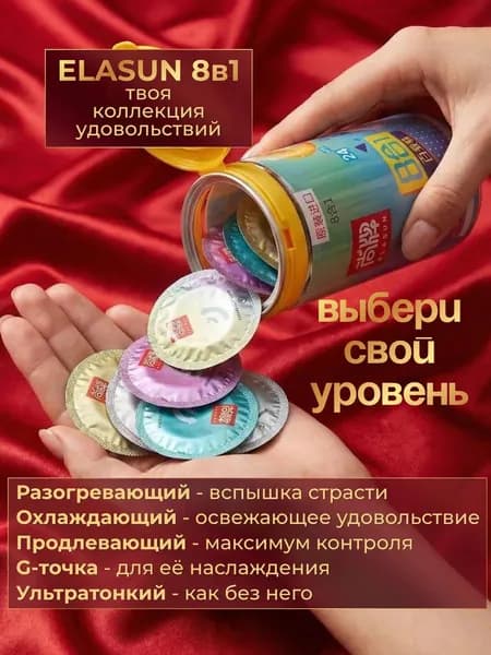 Презервативы ультратонкие микс набор 24+24 шт