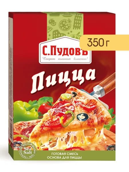 Смесь для выпечки С.Пудовъ Пицца, 350 г