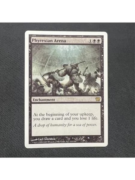 Эксклюзивные карты Magic: Phyrexian Altar фольга без рамок, Vein Ripper голограмма + Revel in Riches + подарок-чехол