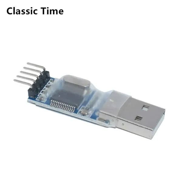 Модуль PL2303 USB-to-TTL для обновления платы с девятью щетками, PL2303HX STC MCU для загрузки кабельной линии щеток