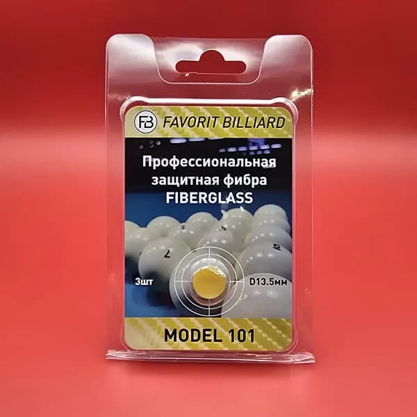 Фибра защитная для Бильярдного Кия Favorit № 101 Fiberglass 13.5 ММ 3ШТ