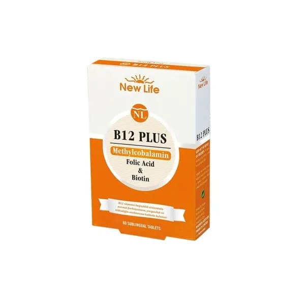 New Life B12 Plus Метилкобаламин 60 сублингвальных таблеток