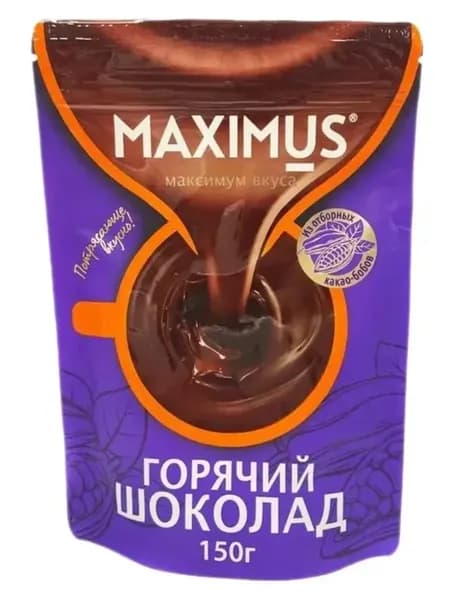 Какао-напиток растворимый "Горячий шоколад", 150 г