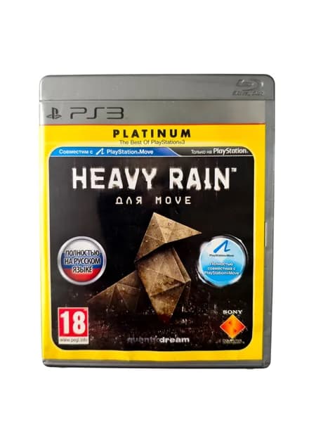 Диск Heavy Rain для Move (Полностью на русском). Товар уцененный