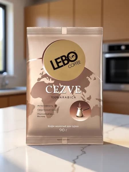 Кофе молотый LEBO Cezve специальный помол для турки, джезвы 90 г