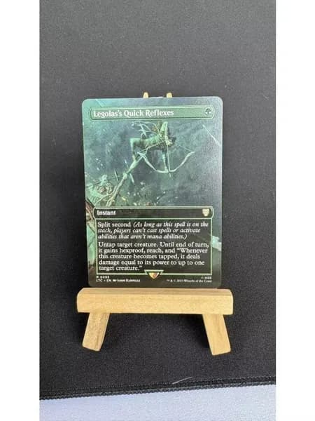 Высококачественная игровая карта Magic The Gathering, подходящая для семейных и дружеских посиделок, поставляется в прозрачном наборе.