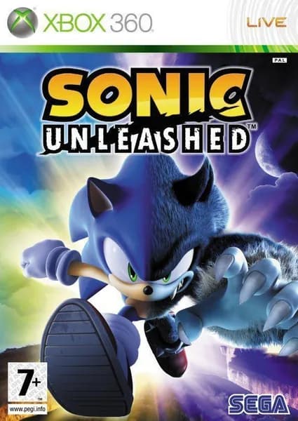 Игра Sonic Unleashed Xbox 360, Xbox One Диск