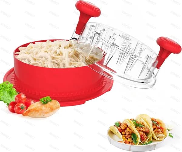 Измельчитель для мяса ручной, пресс для разделки курицы на волокна, шредер для вареного мяса, для салатов, шаурмы, можно мыть в посудомоечной машине