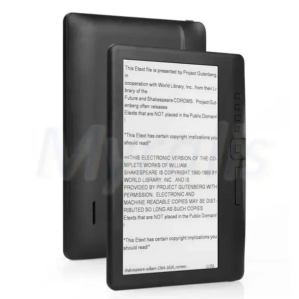 7" Электронная книга, черный