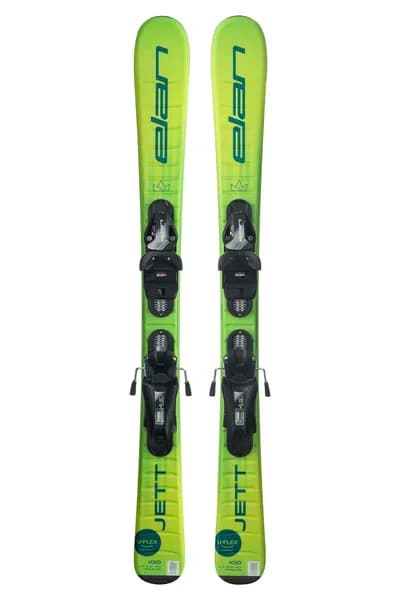 Горные Лыжи С Креплениями Elan Jett + Js El 4.5 Junior (См:110)