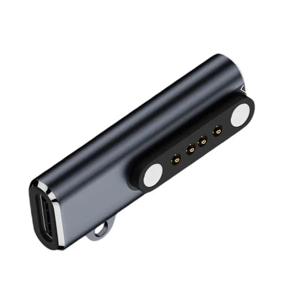 Алюминиевый адаптер зарядки USB-C для PLAUD Note Pro, 5 В/1 А, серый