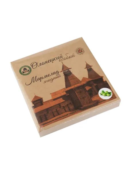 Карельский мармелад ягодный "Олонецкий особый"  из крыжовника