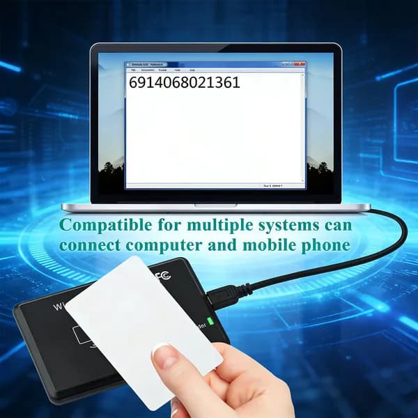 Считыватель RFID ID-карт 125 кГц, только чтение, USB, без драйверов