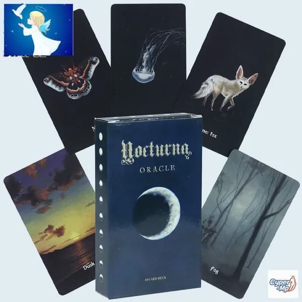 Nocturna Oracle Оракул Ноктюрна, колода из 48 карт.