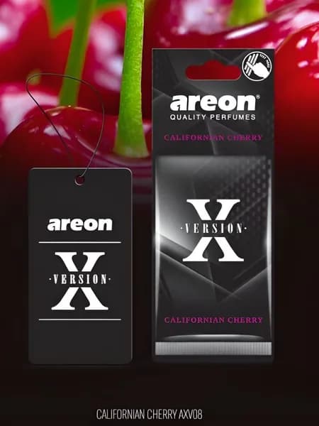 Areon Ароматизатор автомобильный, КАЛИФОРНИЙСКАЯ ВИШНЯ