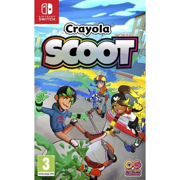 Игра Crayola Scoot (Nintendo Switch, Английская версия)