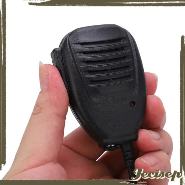 Микрофон для рации, 360 вращающийся, LED индикатор, для BaoFeng UV 5R и радиолюбителей
