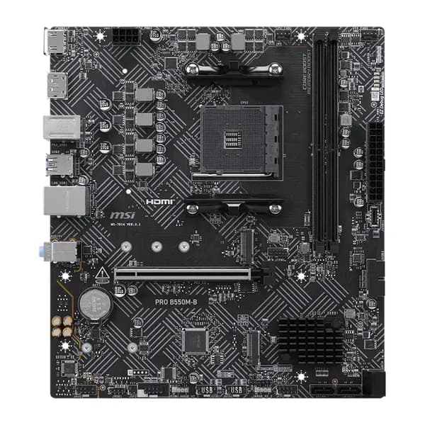 MSI PRO B550M-B, AM4, DDR4, Материнская плата