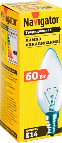Navigator Лампочка, 60 Вт, 2 шт.