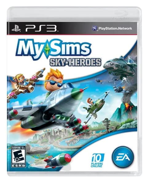Игра My Sims: Sky Heroes (PlayStation 3, Английская версия)