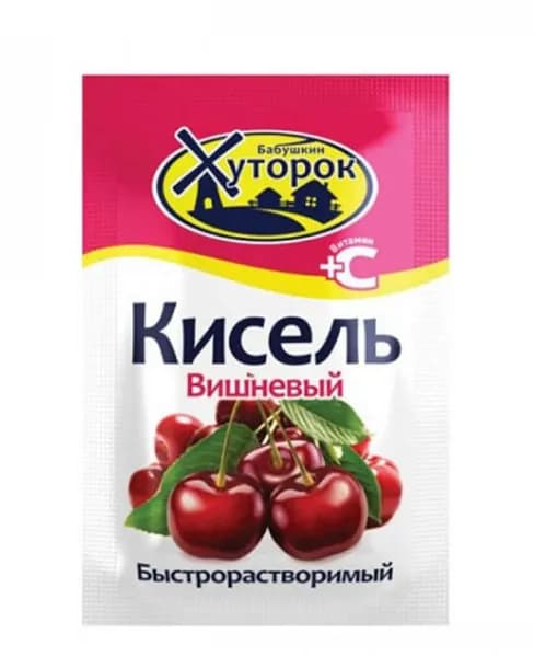 Хуторок Кисель Вишня, 30 г