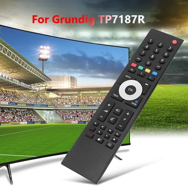 Замена пульта ДУ TP7187R для смарт-ТВ Grundig