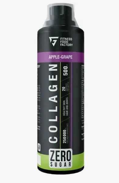 Жидкий коллаген Fitness Food Factory Collagen 250.000 мг 500 мл. яблоко-виноград