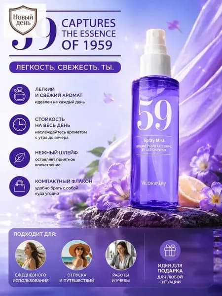 Парфюмированный мист P060505-16-t 40 мл