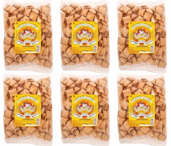 ИЗ МУРОМА Подушечки шоколадные, на фруктозе, 200 гр, 6 уп/