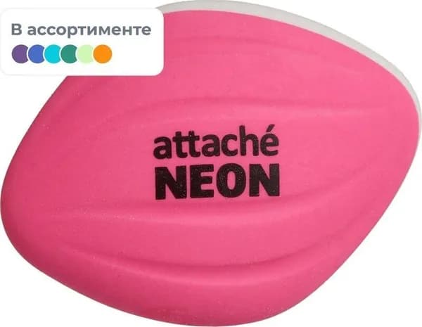 Ластик Attache Neon из синтетического каучука 37x15x48 мм