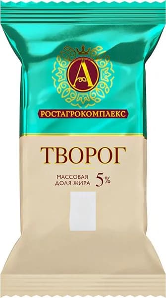 Творог А.Ростагрокомплекс 5%, 180г