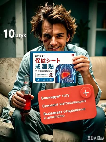 Капли от алкоголизмаСредство от похмелья, очищение организма, от алкогольной зависимости, антипохмелин / 10utyk