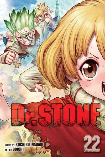 Манга Доктор Стоун (Dr. Stone). Vol. 1-27. ( Riichiro Inagaki .Boichi )