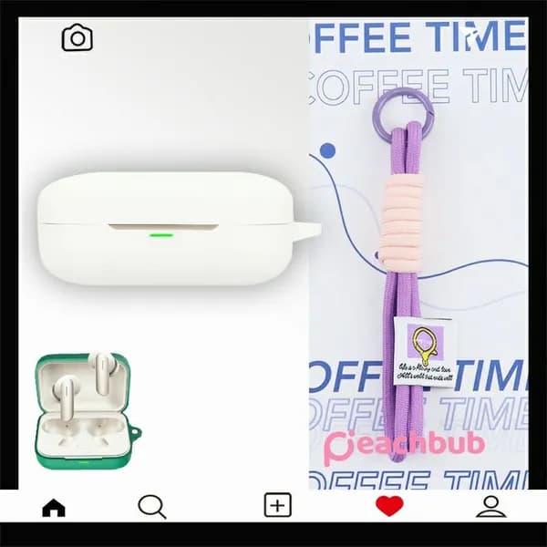Чехол ZW0802 для Realme buds air8 Budsиликоновый чехол защитный чехол от пыли для air8