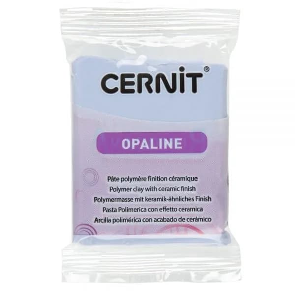 Полимерная глина Cernit Opaline 223 цвет серо-голубой 56 гр.