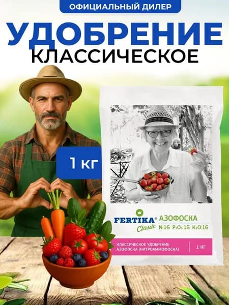 Удобрение Fertika Азофоска 1 кг