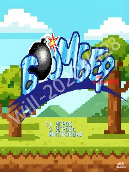 Картридж для 16 bit " BOMBER (RUS)" (без коробки)