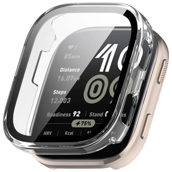 Чехол для ПК + Стекло для Amazfit Bip 6 Защитная пленка для экрана с защитой от царапин