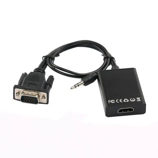 Преобразователь-конвертер сигнала с VGA на HDMI с аудио