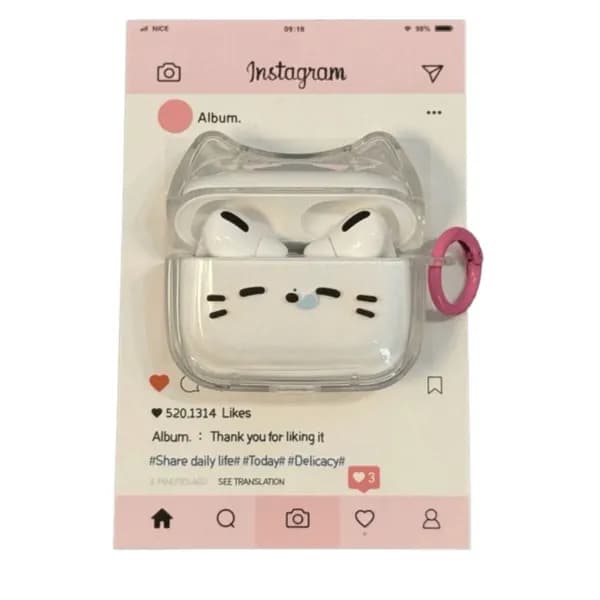 Чехол для наушников Sleepy Cat