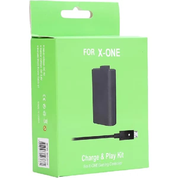 Аккумулятор 1400 mAh + USB кабель для геймпада XBOX ONE (Charge & Play Kit)